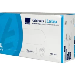 Abena Classic latexhandsker, str. L, 100 stk.
