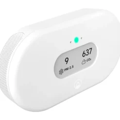 Airthings View Plus radon- og luftkvalitetsmåler, hvid