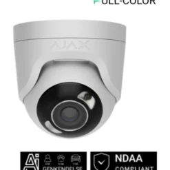 Ajax Turret overvågningskamera, 5MP, 2,8 mm, hvid