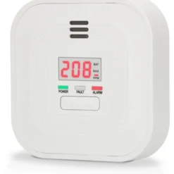Alecto kuliltealarm med display, 10 års batteritid
