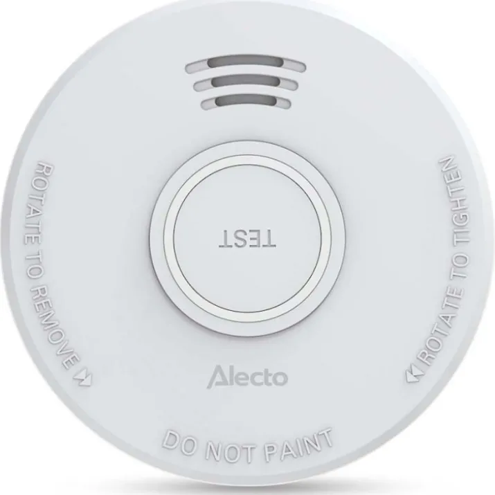 Alecto røgalarm, 1 års batteritid, 1-pak