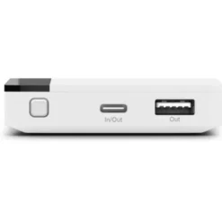 Alogic powerbank, trådløs opladning, 10.000 mAh, hvid