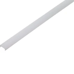 Ansell Lighting dækskinne, 26x21,3 mm, 2 meter, opal