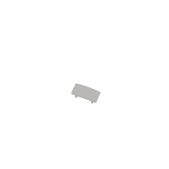 Ansell Lighting endestykke, uden hul, 8x17,1 mm, aluminium