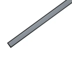 Ansell Lighting LED skinne, indbyg, 9,7x30,6 mm, 2 meter, sort