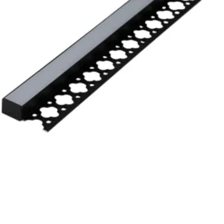 Ansell Lighting LED skinne, indspartling, 11,3x35,5 mm, 2 meter, sort