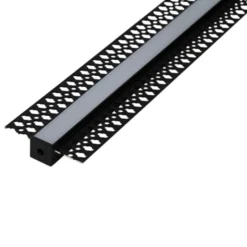 Ansell Lighting LED skinne, indspartling, 15x56,2 mm, 2 meter, sort