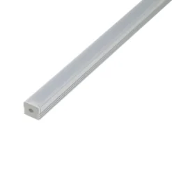 Ansell Lighting LED skinne, påbyg, 13x15,9 mm, 2 meter, hvid
