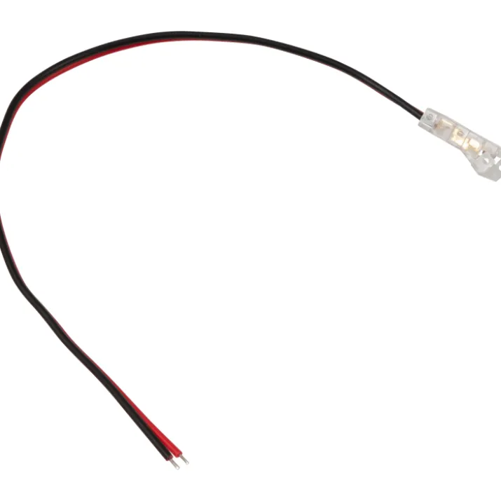 Ansell Lighting Single CCT tilslutningsstykke til LED strip, med kabel, 10 mm