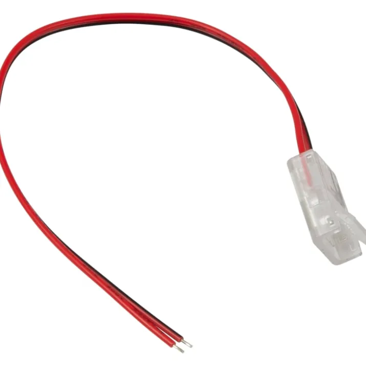 Ansell Lighting Single CCT tilslutningsstykke til LED strip, med kabel, 12 mm