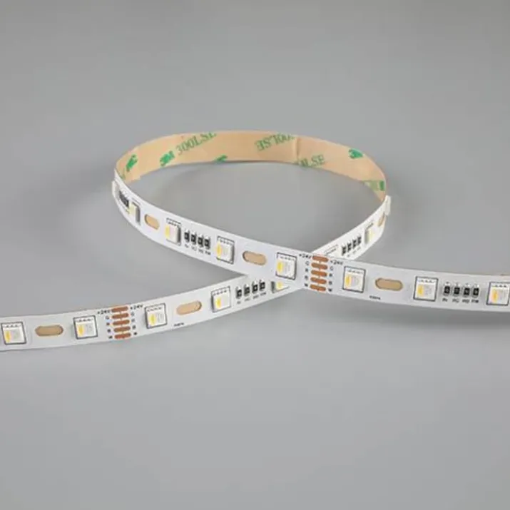 Ansell Lighting Z-Cell LED strip, farvet + hvidt lys, 4000K, 5 meter