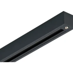 Antidark Designline 1F strømskinne, 1 meter, sort