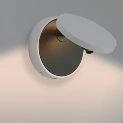 Antidark Dot væglampe, hvid/sort