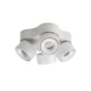Antidark Easy Quattro spotlampe, hvid
