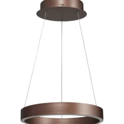 Antidark Gloria lysekrone, Ø40 cm, brun