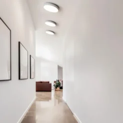 Antidark Luna C450 plafond, Ø45 cm, 2700K, hvid