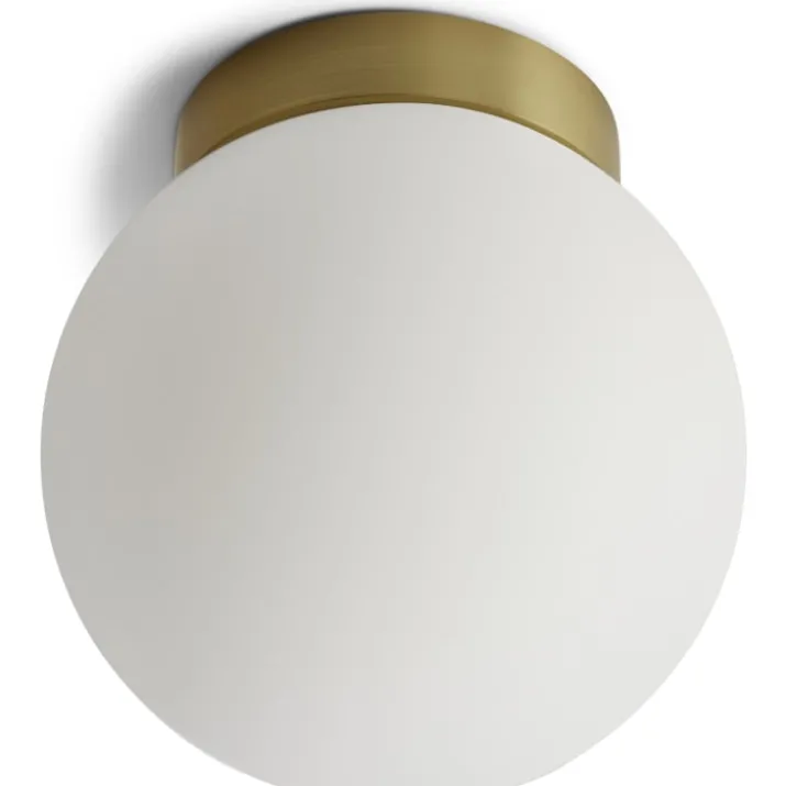 Antidark Palla væg- og loftlampe, messing