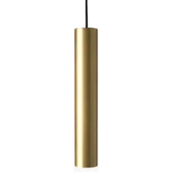 Antidark Tube Flex pendel, messing, H35 cm