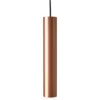 Antidark Tube Flex pendel, rødguld, H35 cm