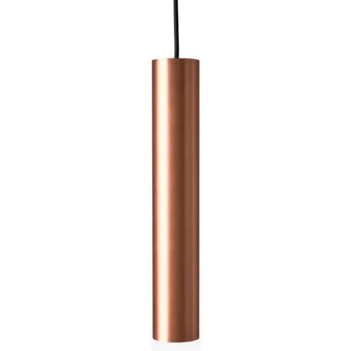 Antidark Tube Flex pendel, rødguld, H35 cm
