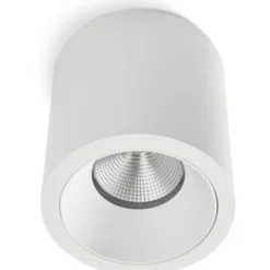 Antidark Tube påbygningsspot, hvid