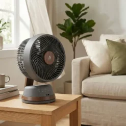 Arida Breeze bordventilator, sort