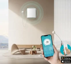 Arida Venti 160 ventilator med varmegenvinding, Ø160 mm, Wi-Fi, sort