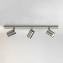 Astro Ascoli Triple Bar spotlampe, 3 spots, krom