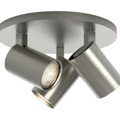 Astro Ascoli Triple Round spotlampe, 3 spots, nikkel