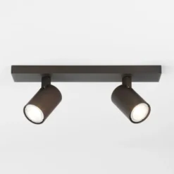 Astro Ascoli Twin spotlampe, 2 spots, bronze