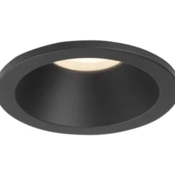 Astro Minima Round indbygningsspot, GU10, mat sort