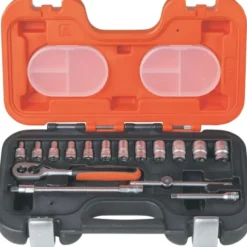 Bahco topnøglesæt 1/4" 16 dele