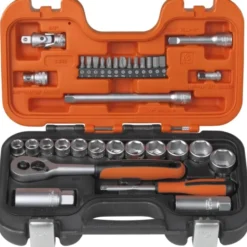 Bahco topnøglesæt 3/8" 33 dele