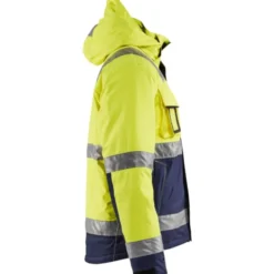 Blåkläder Workwear Hi-Vis vinterjakke, hi-vis gul/marine, str. XS