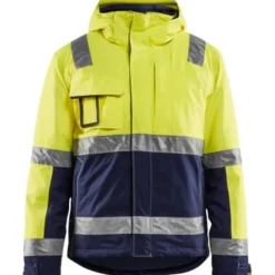 Blåkläder Workwear Hi-Vis vinterjakke, hi-vis gul/marine, str. XS