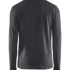 Blåkläder Workwear 35001 langærmet t-shirt, grå, str. XL