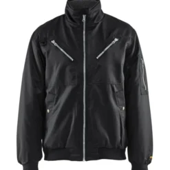 Blåkläder Workwear 4805 pilotjakke, sort, str. L