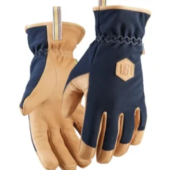 Blåkläder Workwear 9973 vinterhandsker, marineblå/brun, str. 10