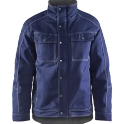 Blåkläder Workwear 4815 vinterjakke i bomuld, marineblå, str. 2XL