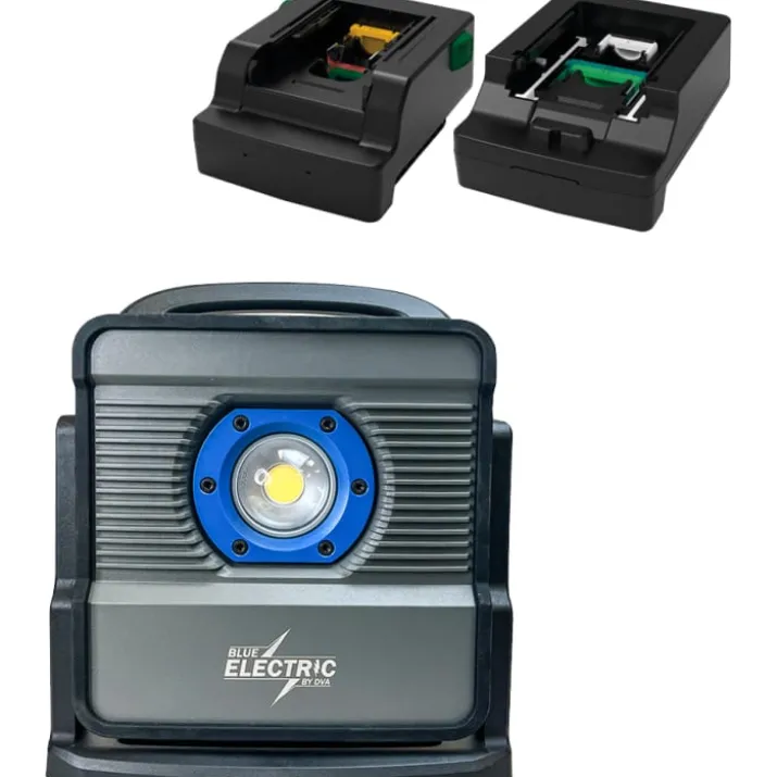 Blue Electric arbejdslampe, Plus Line hybrid 5000LM