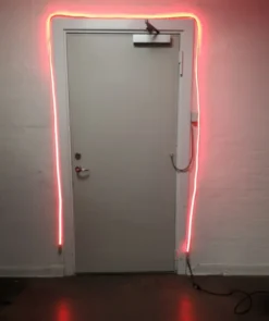 Blue Electric Flex-Line lysbånd, 5 m, rød