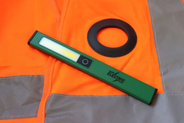 Blue Electric inspektionslygte, genopladelig - 150lumen
