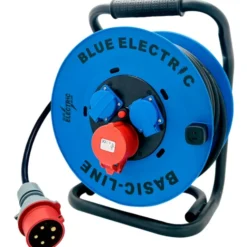 Blue Electric kabeltromle, 25 meter, 400V / 230V