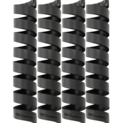 Bluelounge Cablecoil kabelbekytter, sort - 4 stk