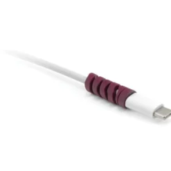 Bluelounge Cablecoil kabelbeskytter, violet - 8 stk