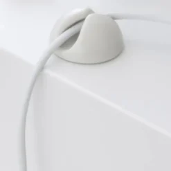 Bluelounge Cabledrop kabelholder, hvid - 6 stk