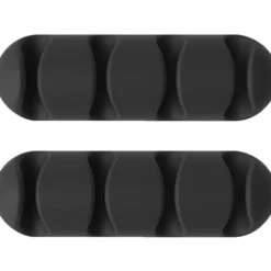 Bluelounge Cabledrop kabelholder, sort - 2 stk