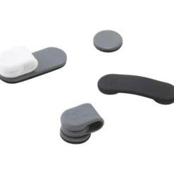Bluelounge Magdrop kabelholder, magnet, grå - 3 stk