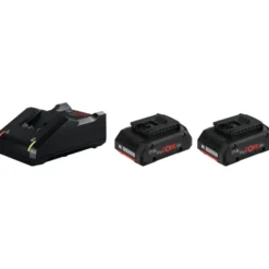 Bosch startsæt procore oplader + 2x batteri 18V 2X4,0AH