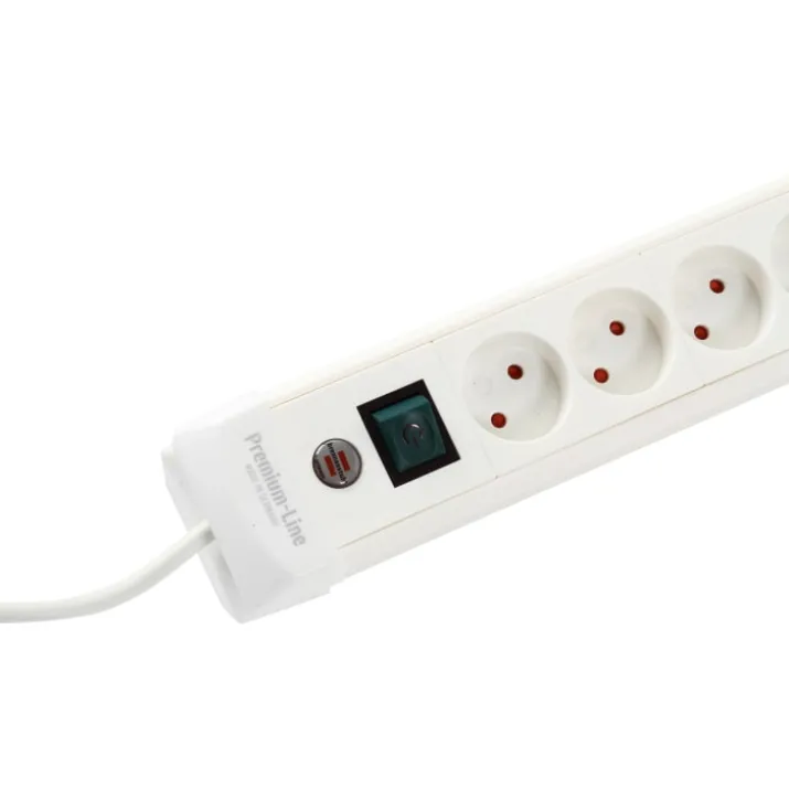 Brennenstuhl stikdåse med 10 udtag, 3M ledning + afb